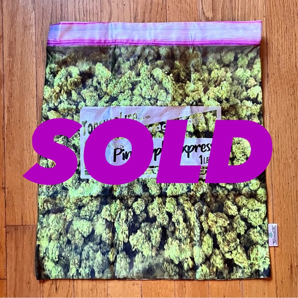 TORCHED LIFE Pineapple Express Pillowcase 16x16”